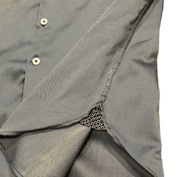 (16.5) SIMONS 🇨🇦 LE 31 Dress Shirt Contrast Collar and Cuff Size 16 1/2R - Picture 9 of 16